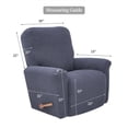 thumbnail image 5 of CHUNTIAN Battilo Recliner Cover Waterproof Elastic Winter Plush Cover For Lazy Sofa All-inclusive Massage Chairs Cover Plaid Slipcover, 5 of 6