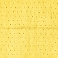 thumbnail image 1 of Ahgly Company Indoor Square Solid Yellow Modern Area Rugs, 7' Square, 1 of 4