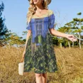 thumbnail image 3 of The Blue Window Sleeveless Dress Dresses Beachwear Dress vintage, 3 of 7