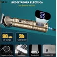 thumbnail image 4 of Rasuradora Electrica Cortadora de Pelo Profesional Afeitadora de Barba Nariz Máquina Para Cortar Cabello Recargable 6 En 1 Kit Regalo Hombre Modelo Dorada, 4 of 4