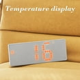 thumbnail image 6 of Avdolw Orange Digital Alarm Clock with Date, Temp Display & Adjustable Brightness for Students & Home, 6 of 8