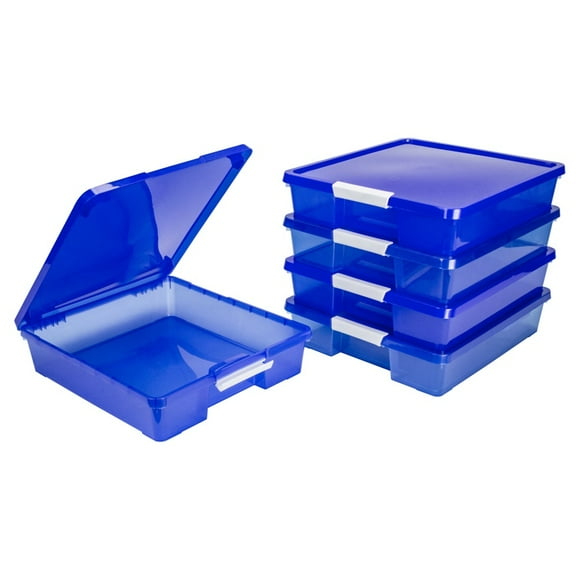 F-STOREX Boîte à Outils Bleue 5PK