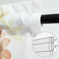 thumbnail image 6 of Rustic Kitchen Curtains Valances, Light Filtering Floral Valances for Windows Small Curtain Drapery for Dining Room (Rod Pocket, 52 x 18 Inches, 1 Pack), 6 of 6