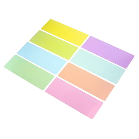 Zehuanyu 8 Pcs Highlighters Pastel Reading Ruler Student 19.00X7.00X1.00CM