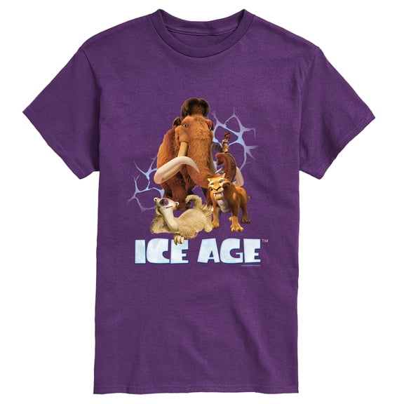 Ice Age - Character Collage - Men's Short Sleeve Graphic T-Shirt