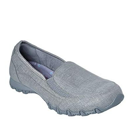 Skechers Womens Bikers Confidence Gray 49473gry Air Cooled Memory Foam
