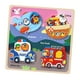 thumbnail image 4 of Rompecabezas de animales de madera, juguete de desarrollo, actividades de aprendizaje Montessori para niños de 3 años Camión de bomberos, 4 of 9