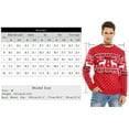 thumbnail image 3 of Purcoar Mens Casual Slim Fit Knitted Christmas Holiday Party Pullover Sweaters, 3 of 9