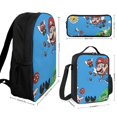 thumbnail image 2 of Pixel Plumber Adventure Game Backpack Learning Astronaut Bookbag with Space Lunch System, 2 of 5