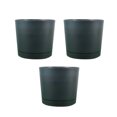thumbnail image 1 of Matsuzay Macetas creativas y duraderas para realzar la belleza de los jardines Macetas para plantas de y tamaños Jardín y Patio verde negruzco, 1 of 6