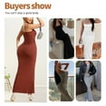 thumbnail image 5 of Scacto Women's Shapewear Dress Jumpsuit Tummy Tuck Lift Corset Open Crotch Suspender Tight Long Skirt Chest Pad Bodysuit Dress, 5 of 5