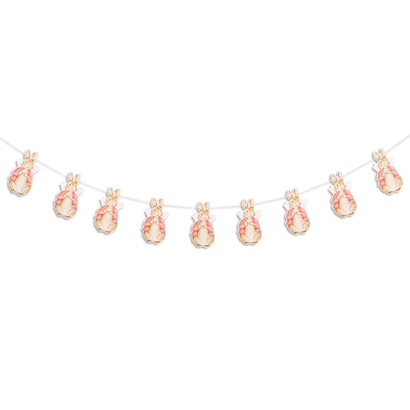 ZAIBIANHAO Peter Rabbit Paper Banner - A Little Bunny is On The Way DecorationEaster Baby Shower Party SuppliesSpring Party Decorations for Gender Reveal