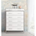 thumbnail image 2 of Michael Amini Marquee 7-Drawer Modern Chest in Cloud White, 2 of 11