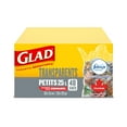 thumbnail image 2 of Glad® Easy-Tie® Clear Kitchen Catchers® Garbage Bags- Small 25 Litres, 48 Bags, 2 of 5