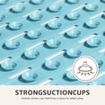 thumbnail image 5 of OTHWAY Non Slip Shower Mat for Tub & Inside Shower,36.6" x 16.9" Soft TPE Bath Mat with Suction Cups,Easy to Cut Shower Floor Mat,Machine Washable Bathtub Mats(Light Blue), 5 of 10