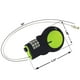 thumbnail image 4 of Candado Retráctil de Cable de Acero Lewis N. Clark Verde Aprobado por la TSA para Equipaje y Bicicle, 4 of 5