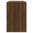 thumbnail image 5 of vidaXL 3 Piece Dining Set Brown Oak Engineered Wood, 5 of 5