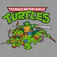 thumbnail image 3 of Tee Luv Men's Faded Teenage Mutant Ninja Turtles Cartoon Cast Hoodie (XXL), 3 of 4
