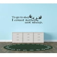 thumbnail image 1 of To Go To Sleep I Count Antlers, Not Sheep Girls Love Beautiful Crown Prince Unicorns Royalty Sweet Dreams Decorating Holiday Gift Ideas Girl Boy Bedroom Wall Decal Sticker - Size: 18 Inch x 37 Inch, 1 of 3