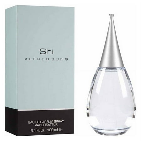 Alfred Sung SHI Eau De Parfum Spray, Perfume for Women with Fig Leaves & Lilies, 3.4 oz