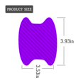 thumbnail image 2 of 4PCS Car Door Handle Sticker, Carbon Fiber Anti-Scratches Car Door Cup Protector, Non-Marking Auto Door Handle Protective Film, Universal for Most Car Handles,Purple, 2 of 6