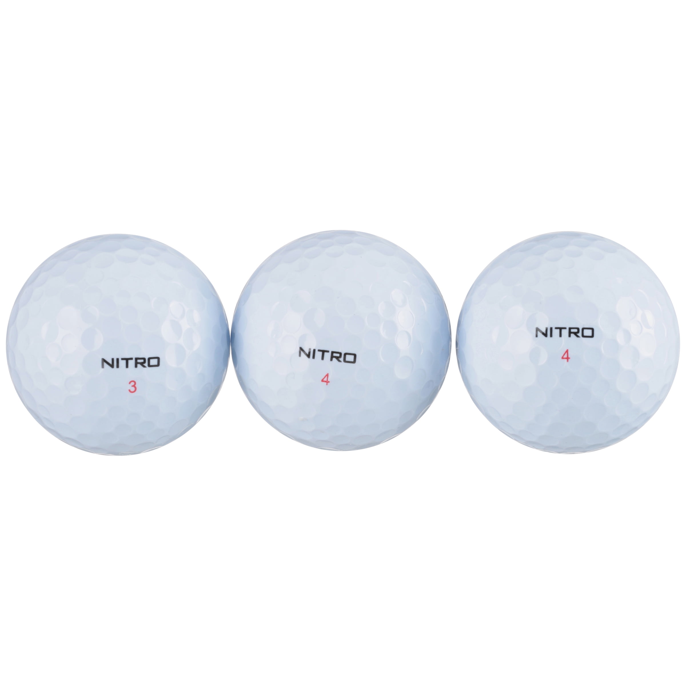 Nitro Golf Ultimate Distance Golf Balls, White, 45 Pack - Walmart.com