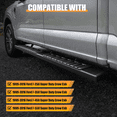thumbnail image 6 of OSM 81" Stainless Steel Running Boards Fit For Ford F250 F350 F450 F550 Super Duty Crew Cab 1999-2016, 450 Lbs Capacity, Anti-Slip Side Step Bars, 6 of 7