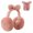 009_Brown, variant on Women's Earmuffs Winter Warm Plush Earmuffs Cartoon Cute Bow Rabbit Ears Windproof Earmuffs, Women's Accessories Earmuffs
