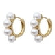 thumbnail image 1 of 1 par Pendientes simples Pendientes de perlas elegantes All-Party Pendientes Joyería de niña, 1 of 4