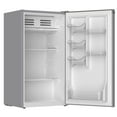 thumbnail image 3 of Frigidaire 3.2 Cu. ft. Compact Refrigerator with Chiller Compartment, Mini Fridge for Office, Bedroom, Dorm Room or Cabin, Pewter, 3 of 12