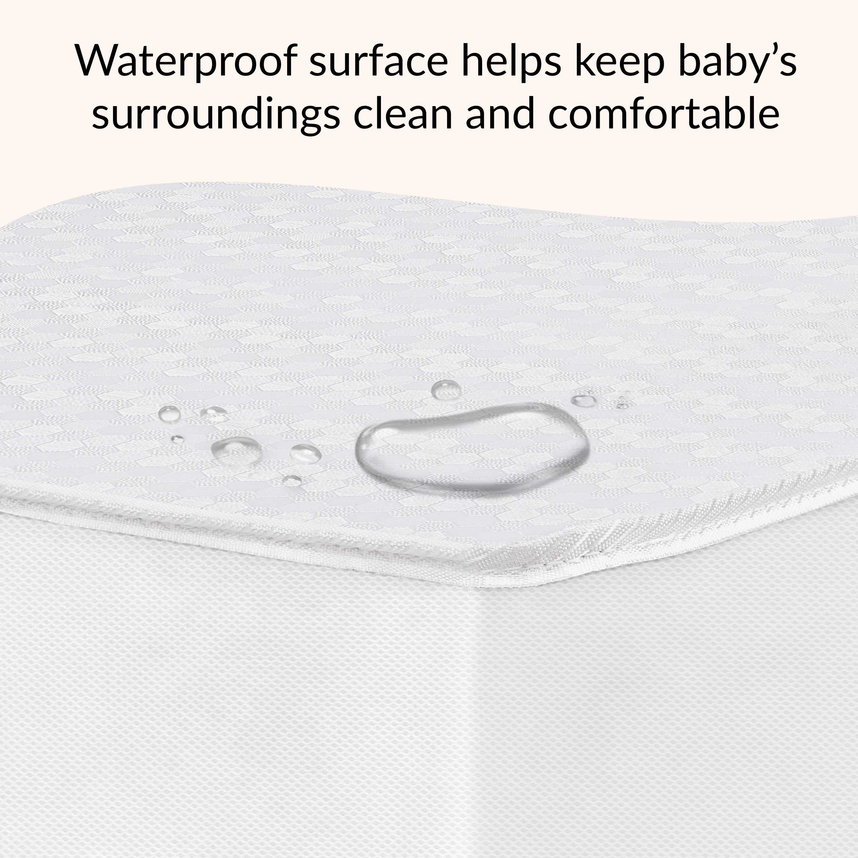 Dream on Me Breathable Orthopedic Firm Crib & Toddler Foam Mattress