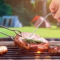 thumbnail image 4 of SEWACC 1 Set Baking Thermometer Silver Plastic Oven and Grill Monitoring for Friends, 4 of 8
