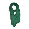 thumbnail image 3 of C.C Women's Boucle Knit Bias Cut Whipstitched Edged Long Scarf Wrap, Forest Green, 3 of 4