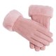 thumbnail image 2 of 1 par de guantes de invierno para niña, guantes cálidos para exteriores, guantes de tela de gamuza, guantes para exteriores, 2 of 6