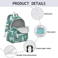 thumbnail image 4 of Great Pyrenees Dog and Flower Backpack for School,Cute School Bag,Schoolbag with Adjustable Shoulder Straps & Padded Back,13.4"x11"x4.7", 4 of 6