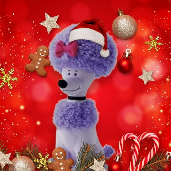 Santa Hat Cleo Purple Plush Kohl's 12" NEW Clifford Big Red Dog Holiday Gift