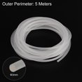 thumbnail image 2 of Unique Bargains Polyurethane Round Belts 3mm Dia 16.4ft(5 Meters) Length Rough Surface PU Urethane Belt for Drive Transmission, White, 2 of 4