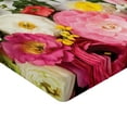 thumbnail image 2 of Ambesonne Wooden Fitted Sheet, Rustic Home Rose Flowers, Full Size, Multicolor, 2 of 3