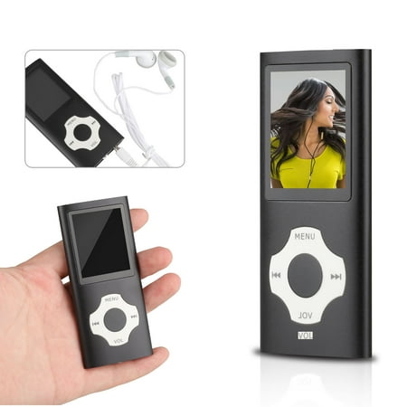 MP3 Player, Support 64GB Digital Music Player MP3 Music Player with FM Radio 1.8