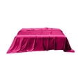 thumbnail image 2 of Lunxisen 4 Pcs Solid Color Bedding Set Soft Washable Sheets Home Decor Comfortable Sleep Solution(170*230cm), 2 of 7