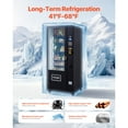 thumbnail image 3 of KFFKFF Chilled Dual-Purpose Vending Machine, 36 Compartments Commercial Beverage and Snack Dispenser with ICT Bill/Coin Recognition, 6-tiered Spacious Design for Enterprises, Retail Centers, Offices, 3 of 10