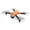 Orange, variant on Black Brushless Motor Drone With 1080P Camera, 2.4G Wifi Fpv, Headless Mode, Follow Me, Altitude Hold For Kids And Adults, 11X8.7X2.2In 0.86Lb