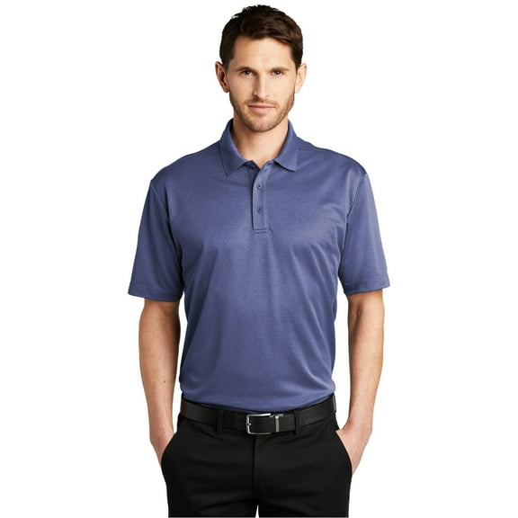 Port Authority Heathered Silk Touch Performance Polo. K542