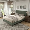 thumbnail image 2 of Furniture of America Turnney Upholstered Bed, 2 of 5