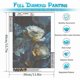 thumbnail image 2 of Diamond Painting Kits for Adults and Kids Blue Flowers Diamonds Art Paint with Diamonds Large Size Inch 5d Diamond Painting Crystal Diamond Cross DIY, 2 of 4