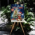 thumbnail image 4 of Merry Christmas and Happy New Year Santa Manx Holiday Xmas Winter 2025 Vertical Matte Canvas Poster Cat Lover Kitten Owner Gifts Wall Art Home Decor - 00024, 4 of 5