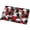 Red, variant on 2x3 Ft Entryway Area Rug, Red Grey Abstract Kitchen Rug Runner Washable Floor Mat, Modern Geometric Ombre Artwork Non Slip Indoor Door Mat Throw Carpet for Bathroom Living Room Bedroom
