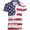 AB9 White, variant on Bainana Boys Short Sleeve Shirts Star Striped Print Casual Button Tops Big Kids Summer Shirts