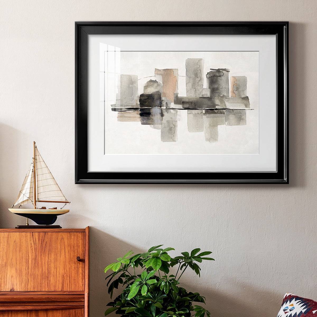 Urban Oasis II Premium Framed Print - Ready to Hang