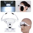 thumbnail image 2 of Magnifier Headset Magnifier With LED Lights For Vision Aid Personal Use, 2 of 8